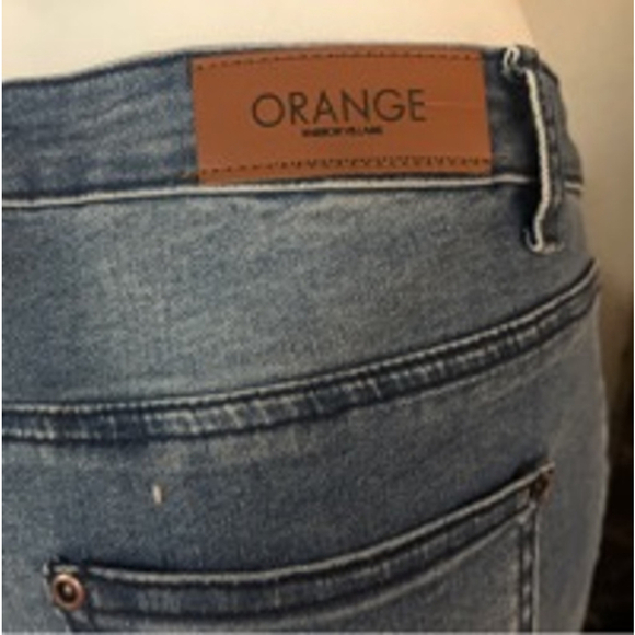 NWT size small women’s denim blue jeans by orange fashion village Canada - Picture 9 of 14